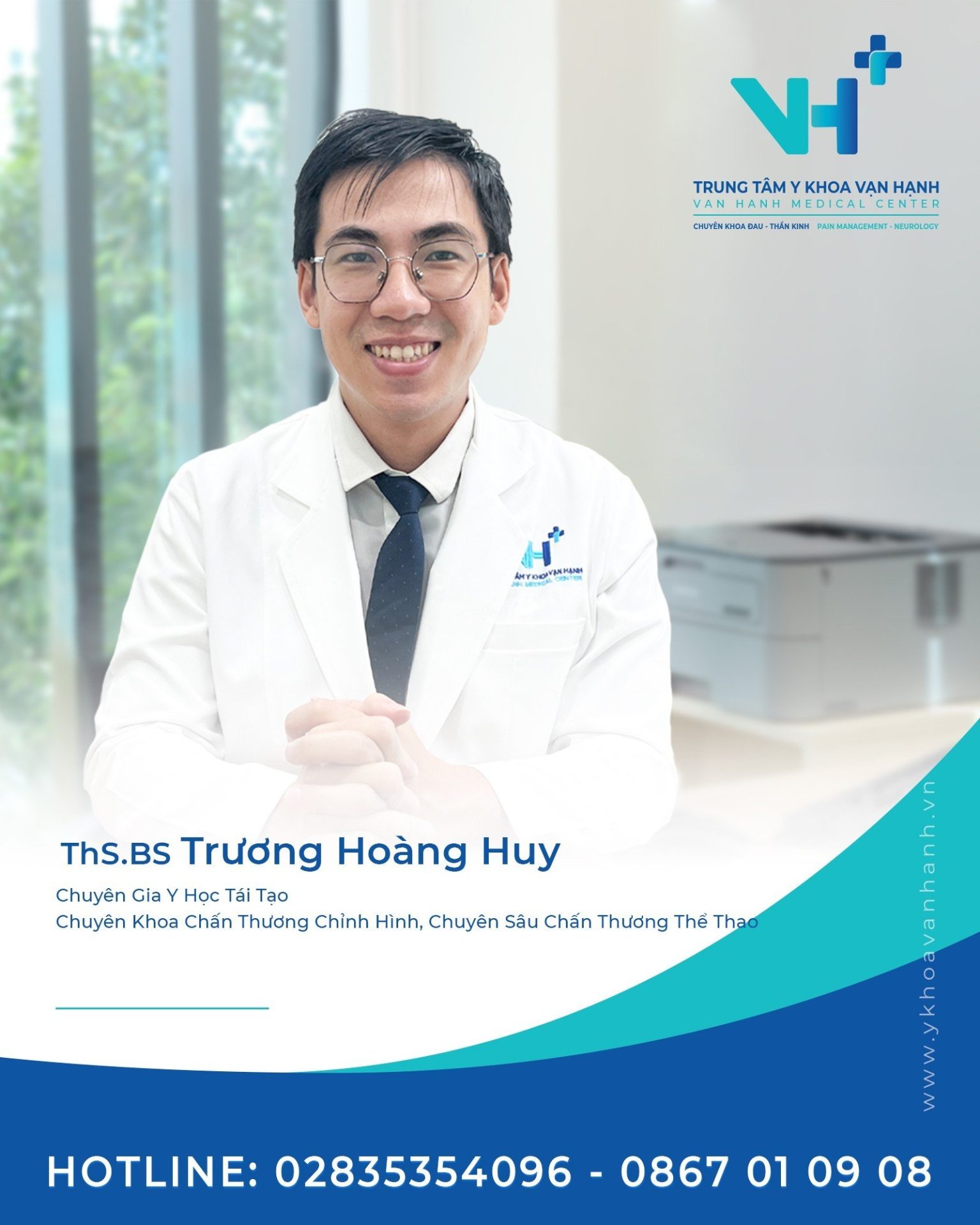 THS.BS Trương Hoàng Huy - Chuyên khoa Chấn thương chỉnh hình